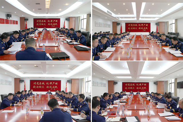 江西消防總隊召開2019年黨委擴大會議，要求持續(xù)加強消防救援經(jīng)費保障，大力推進公共消防設(shè)施建設(shè)(圖3)