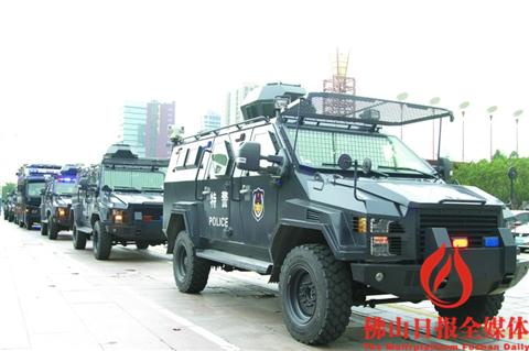 帥爆了 “變形金剛！南海投用一批特種警用裝備車輛