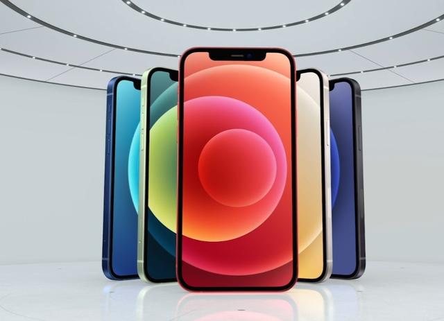 蘋(píng)果 iPhone 12 5G 搭載 A14 芯片：采用直面邊框設(shè)計(jì)，五款顏色