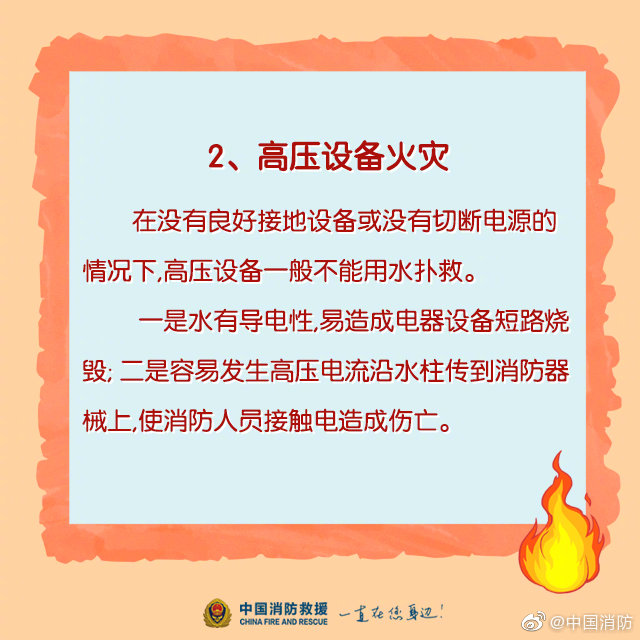 家庭消防科普：哪些火災不能用水撲滅？(圖3)